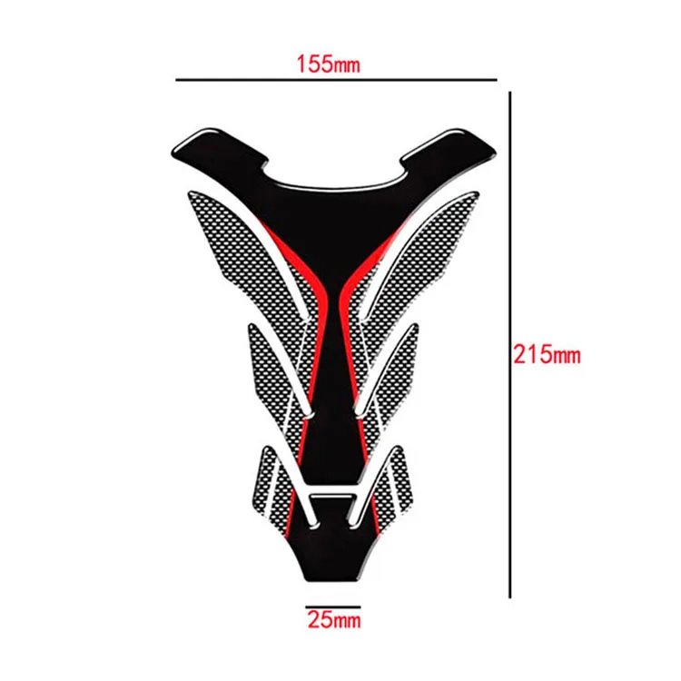 Decals Sticker GAS TANK PAD PROTECTOR MOTORCYCLE  FITS HONDA CBR:CB:VFR:VTR 3