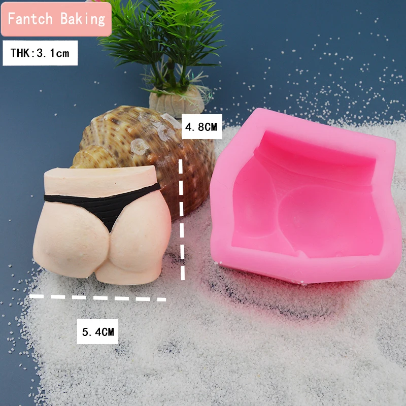 Sexy Bikini Bosom Bra shape 3D Silicone Fondant Cake Mold For Soap Cupcake  Jelly Candy Chocolate Decoration Baking Tool