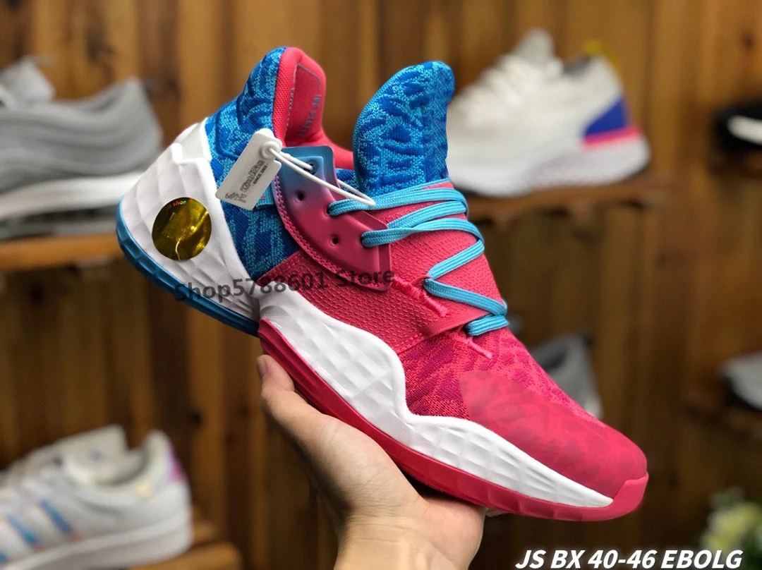 james harden cotton candy shoes