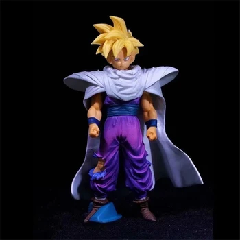 

Anime Dragon Ball Z ROS Super Saiyan Son Gohan Yellow Hair Ver. PVC Action Figure Statue Collectible Model Kids Toys Doll 23cm