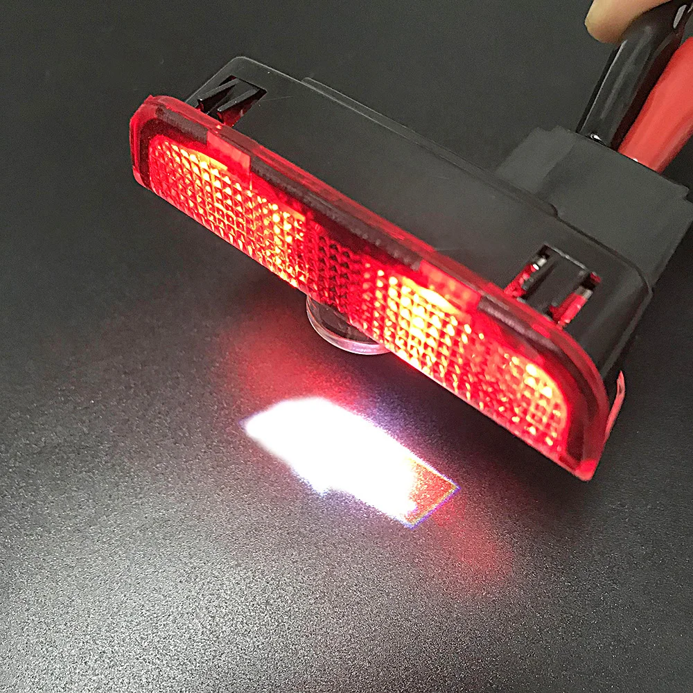 

2-20 pcs For R Line Emblem Car Light Door Ghost Shadow Projector For Volkswagen VW Sharan Scirocco Golf Tiguan CC Passat Sagitar