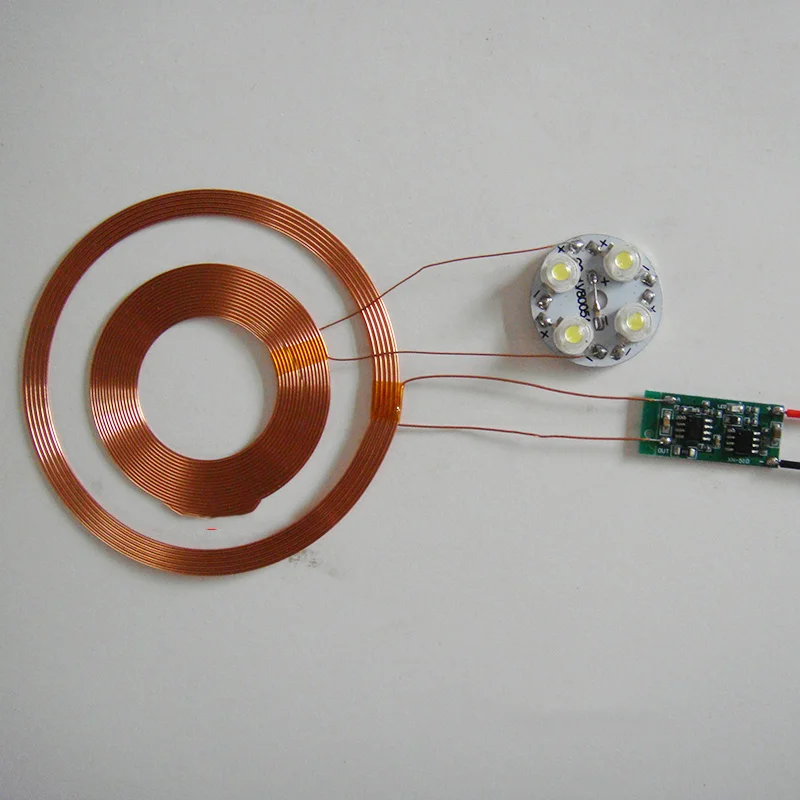 1 шт. Магнитный левитационный беспроводной модуль питания Многофункциональный индикатор беспроводной зарядный Модуль диаметр 83 м G6-013
