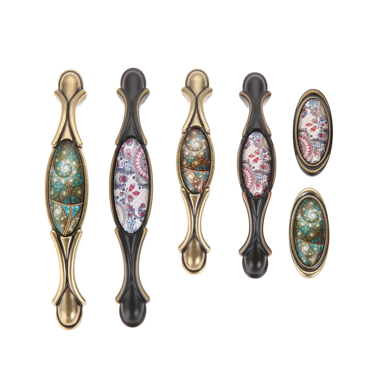 Pomos y tiradores de armario de cocina elegantes, 96/128MM, muebles Manijas para armario, armario, cajón, decoración del hogar, 1 ud.|Tiradores de armarios| - AliExpress