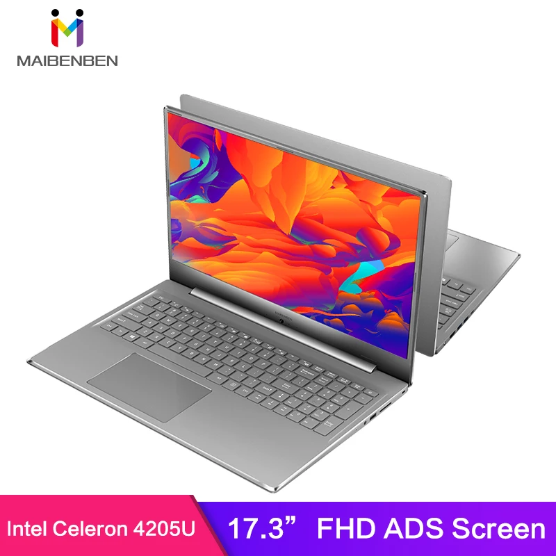 MaiBenBen XiaoMai 6 Plus для игр intel 5405U + NVIDIA MX250 видеокарта/серебристый/8G ram/PCI-E 256G 1 ТБ 17 3 &quot72%