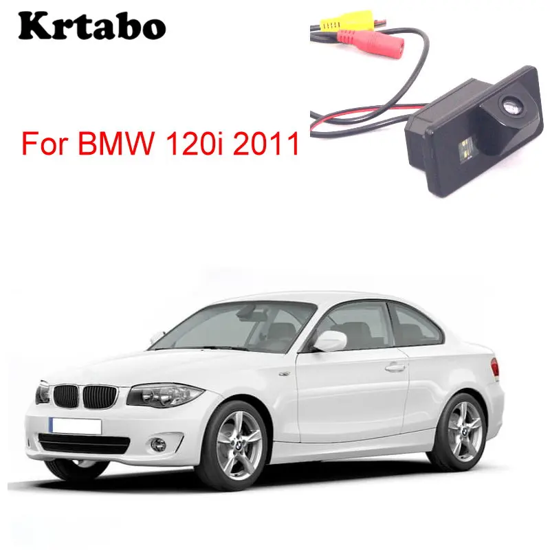 

krtabo Car rear camera For BMW 120i 2011 back up car night vision reversing camera CCD HD waterproof camera