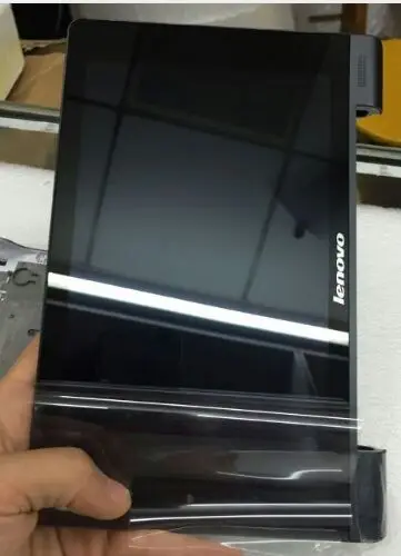 8 дюймов ЖК-дисплей и сенсорный экран для lenovo Yoga Tablet 8 B6000 B6000-f 60043 Z0AF wifi Дисплей дигитайзер сборка - Цвет: lcd frame Black