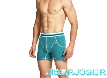 

2019 Fashion Colorful Cotton Men's Underwear Lengthened Sports Boxer Shorts Solid Color Men's Boxer Waist Panties Boxer Briefs