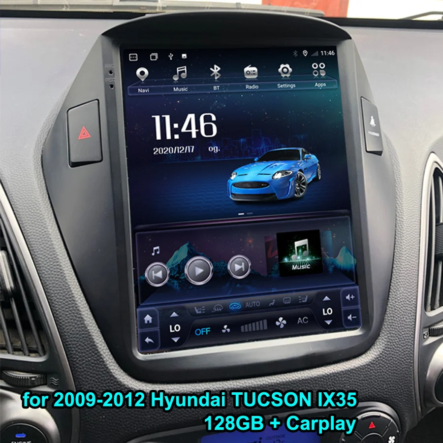 4G WIFI Carplay Android Radio For Hyundai Tucson IX35 2013 2012 2011