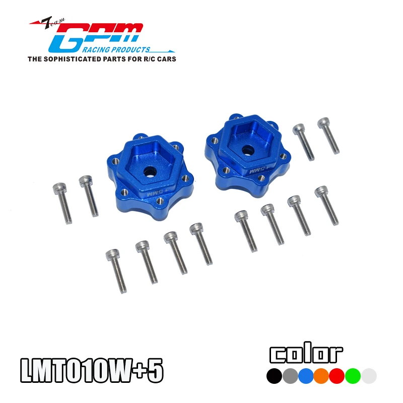 

LOSI 1/8 LMT SOLID AXLE 4WD MONSTER TRUCK LOS04022 Aluminum Hexagonal Adapter +5MM Adapter LOSI-LOS43033