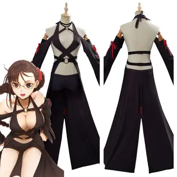 

FGO Fate Grand Order Yu Mei Ren Cosplay Costumes Dress Full Set Women Female Halloween Carnival Cosplay Custom Size