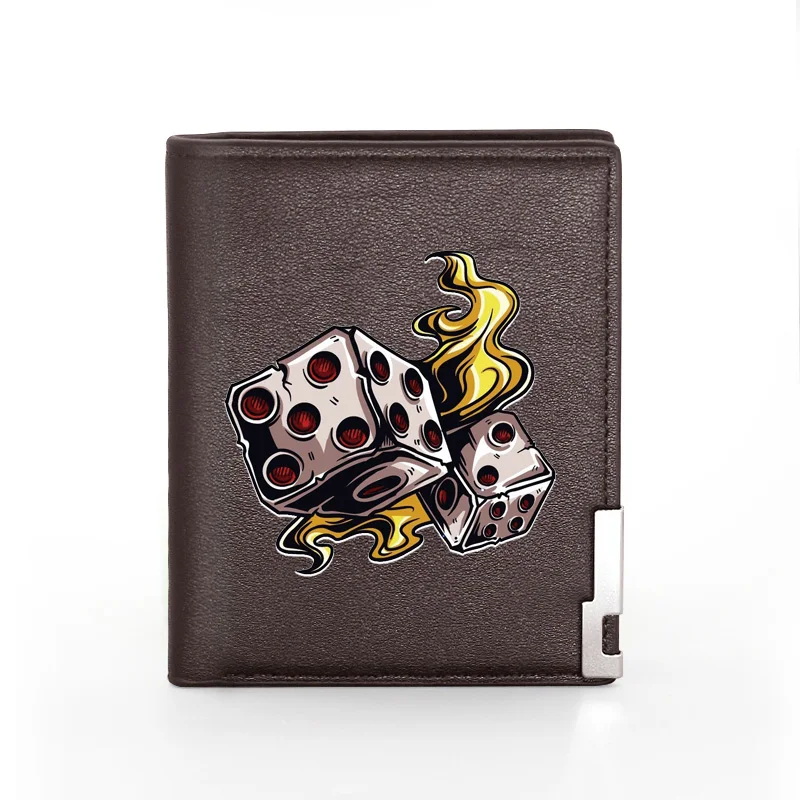 Персональный Веселые кости с принтом из искусственной кожи кошелек для мужчин