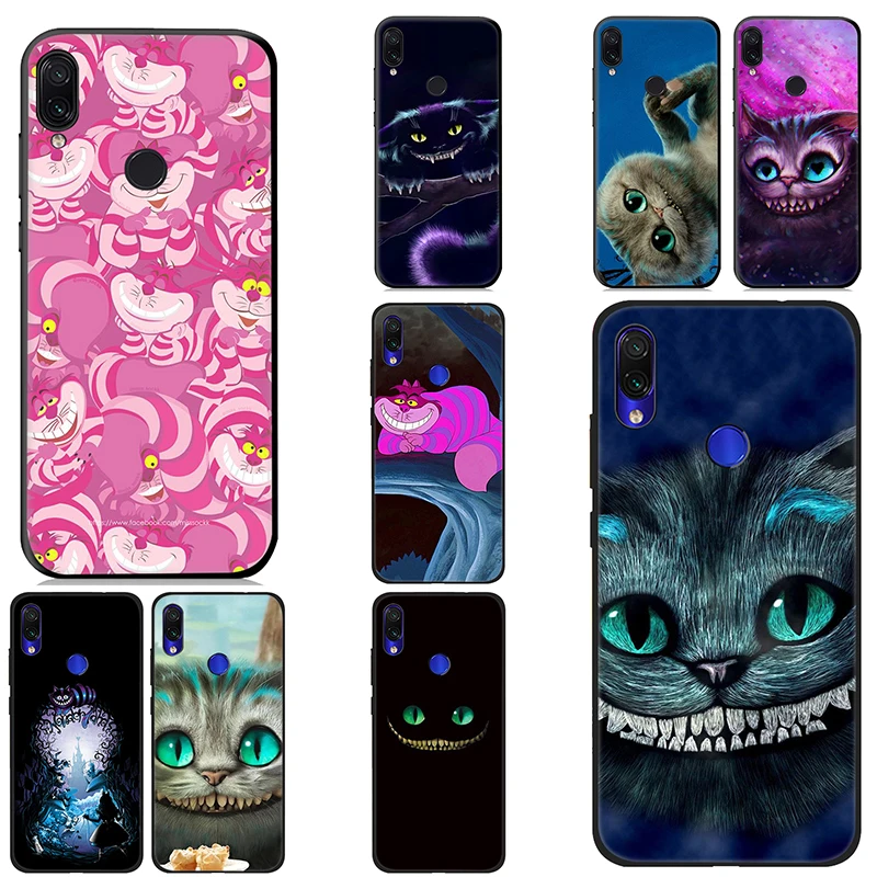 IYICAO Alice Cheshire Cat Soft Case for Xiaomi Redmi Note 8 7 6 5 Pro 5A 4X Silicone TPU |