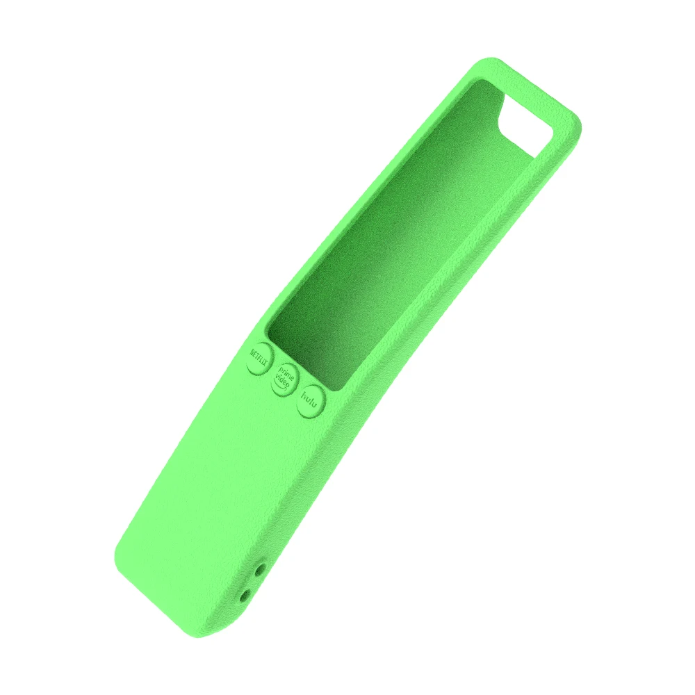 Fluorescent green Получехол для samsung RMCSPR1BP1/BN59-01312A противоударный полный защитный чехол UHD 4K Smart tv Bluetooth пульт дистанционного управления SIKAI - Цвет: Fluorescent green