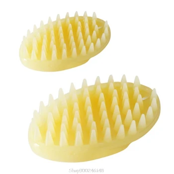 

Dog Cat Rubber Cleaning Brush Soft Fur Shedding Tool Pet Grooming Massage Hair Remover Comb O30 20 Dropship