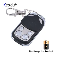 12V 27A 4-канальный универсальный Беспроводной 433MHZ электрические ворота гаража копирующий пульт дистанционного Управление с копированием кода двери с брелока