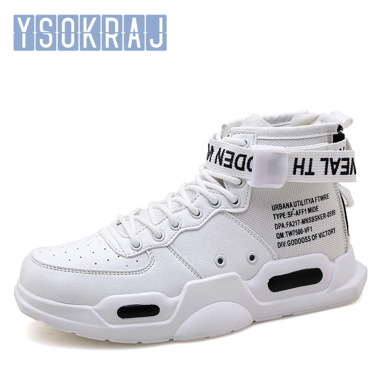 Ysokaj-zapatos informales para caminar para Hombre, Zapatillas altas de marca, para exteriores, antideslizantes