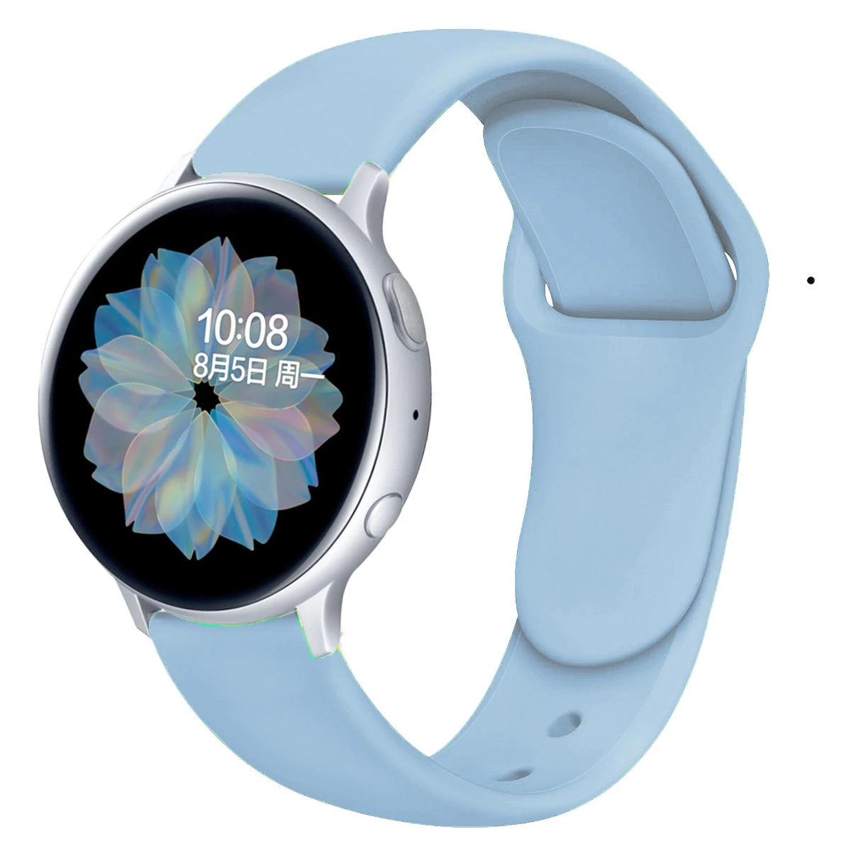 Premium Silicone Smartwatch Strap - 20mm/22mm - Versatile and Comfortable Replacement Band