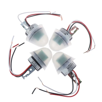 

Automatic Auto On Off Photocell Street Light Switch 12V, 24V, 110V, 220V Photo Control Photoswitch Sensor Switch