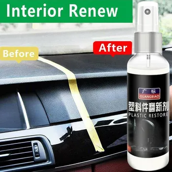 

CARPRIE Multifunction Automotive plastic Interior Repair retreading agent Anti-aging protects against rain salt and dirt 0316