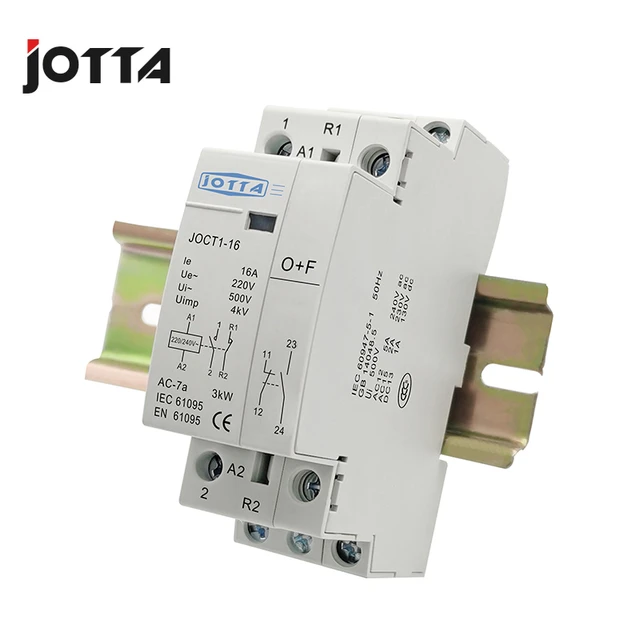 Acheter TOCT1 2P 220V / 230V 50/60HZ DIN Rail ménage AC contacteur