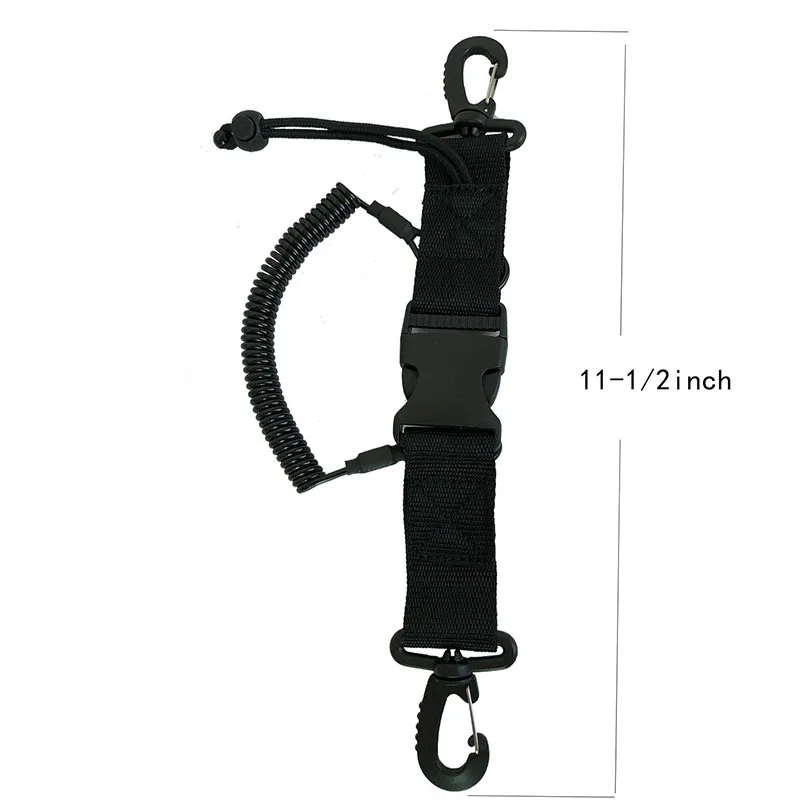 Подводной охоты аксессуары для дайвинга спиральные пружины Камера шнурки