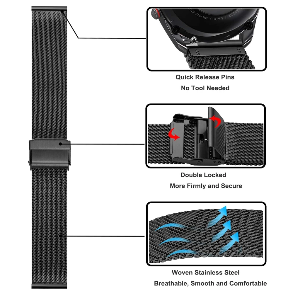 Watch-Strap-For-Huawei-watch-GT2-46mm-42mm-Loop-Watchband-for-Honor-Magic-2-46mm-strap (1)