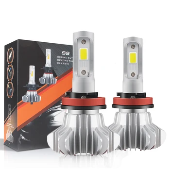 

H7 LED Canbus H11 H8 HB4 H1 9005 HB3 9006 HB4 9012 H9 H4 LED Car Headlight COB Bulb Running Lights 6000LM Lamp Auto Fog Light