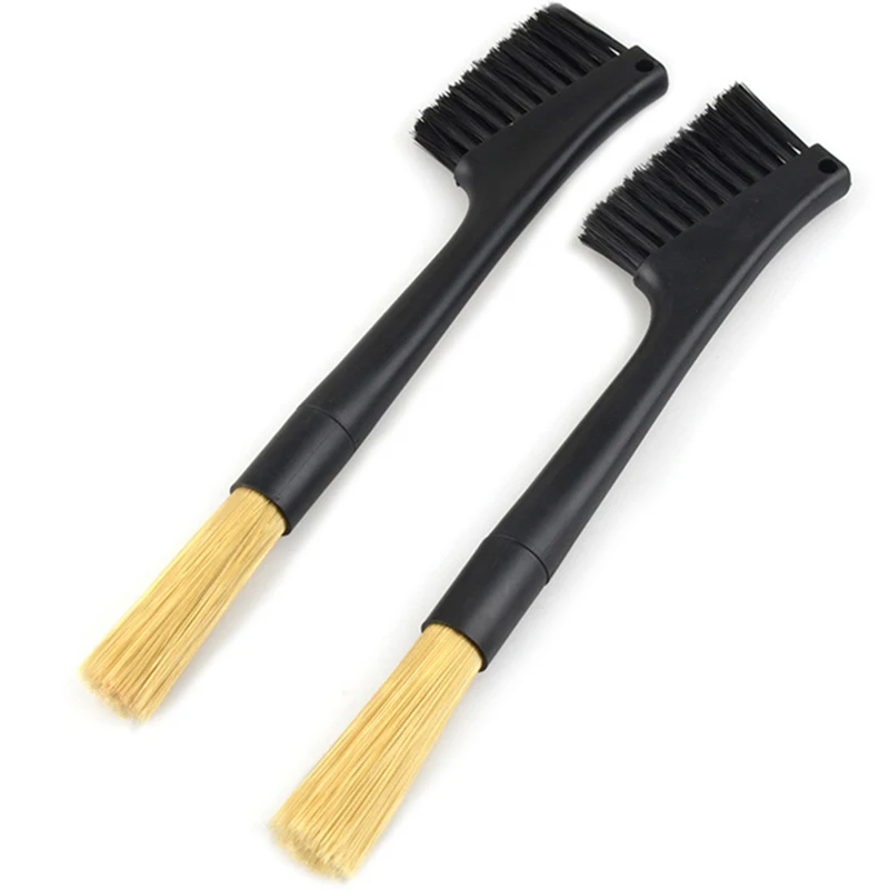 

Grinder Cleaning Brush Coffee Milk Powder Brushes Soft Nylon Hair Double-Head Coffee Shop Bar Utensils Accessories 2Pcs