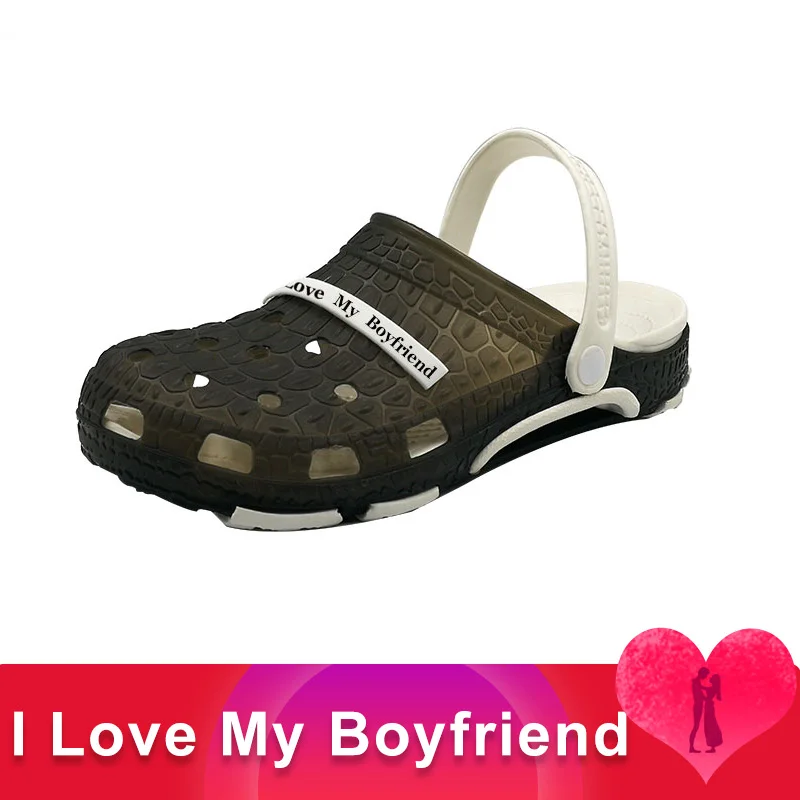 Тапочки женская обувь с надписью I Love My Boyfriend Zapatos De Hombre подарок на день Святого