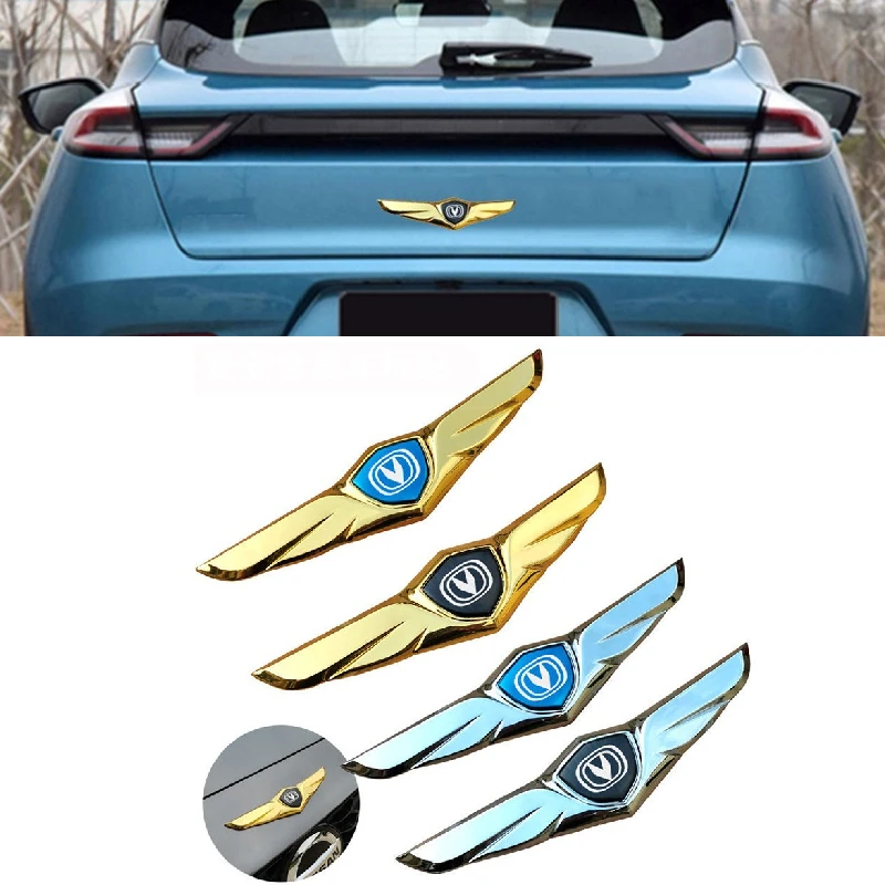 

3D наклейки на капот БАГАЖНИКА АВТОМОБИЛЯ, наклейки для Changan Emblem Cs75 Cs35 Raeton Honor Star Ling Yue Cx20 Cv1 Cs1 V7 V3 V5 EADO, металлические аксессуары