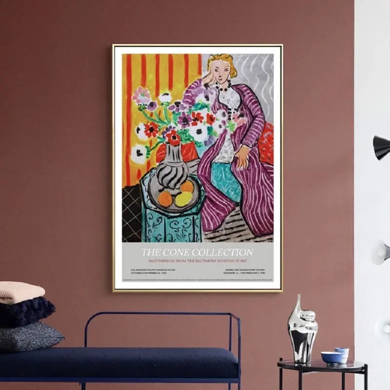 Henri Matisse Модные Ретро плакаты и принты абстрактный портрет стены искусства холст картины для гостиной домашний декор
