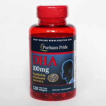 

Free Shipping DHA 100 mg purified to eliminate mercury 120 pcs