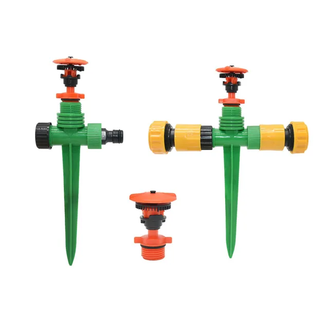 1/2 "Kerti Forgó Víz Sprinkler Támogató Kerti Mezőgazdasági Sprinklerek Gyep Irrigaiton Öntözés 1Db