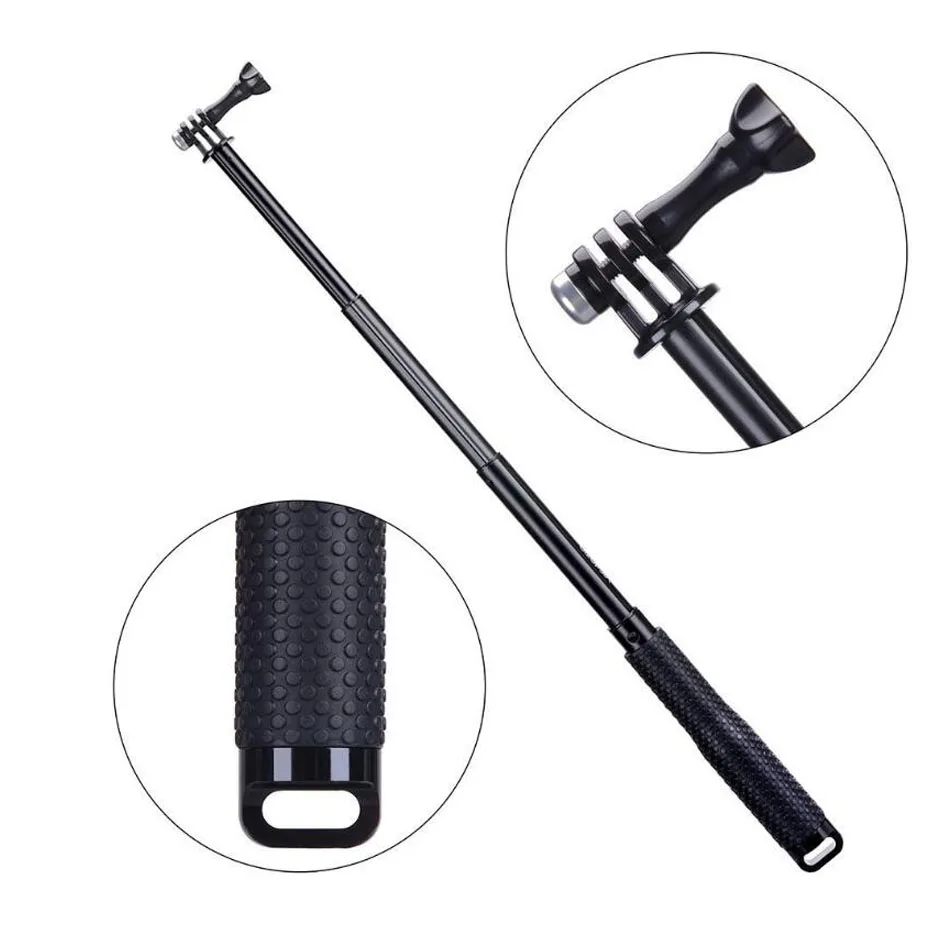Handheld Gimbal Stabilizer Extendable Selfie Stick Pole For Xiaomi/Yi Gopro Sjcam Action Camera Waterproof Case Monopod Mount