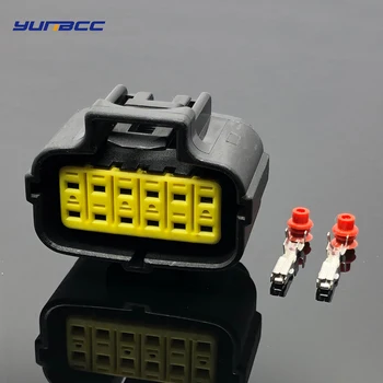 

5 sets kit 12 Pins way male female waterproof electrical oxygen sensor plug Denso auto wire connector 174663-2 174661-2