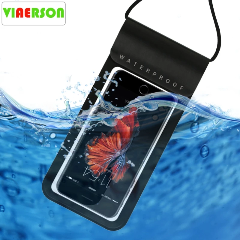 Big Size Sealed Real Waterproof Case For iPhone 11 Pro XS Max X XR 6 7 8 Plus Samsung S20 S10 Note 10 Water Proof Phone Bag | Мобильные