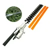 Hedge Trimmer head 26mm/28mm 7/9 Spline 5.3mm Square High Pole Brush Grass Cutter Harvester mower For Garden Tools Spare Parts 1