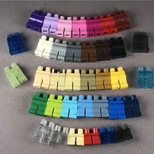 10 шт./лот кубики Moc hips модель фигурки Красочные Брюки DIY Развивающие строительные блоки мини куклы игрушки для детей Подарки