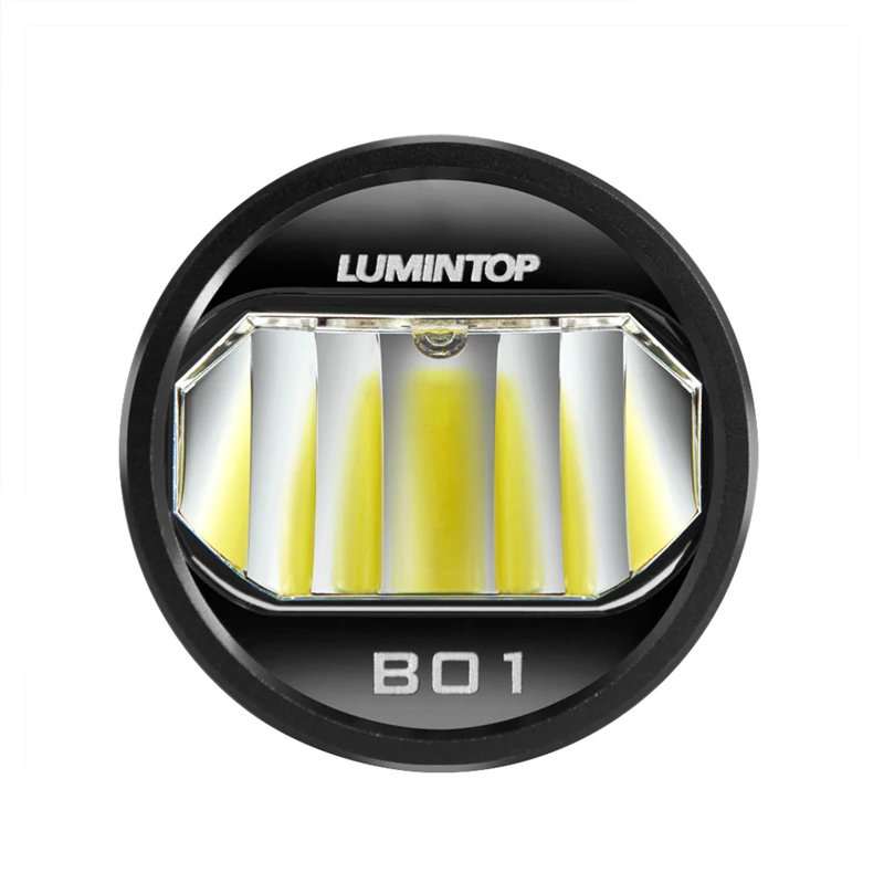 Lumintop B01 850lm 210m USB Перезаряжаемый велосипедный светильник головной 21700 18650 фонарик