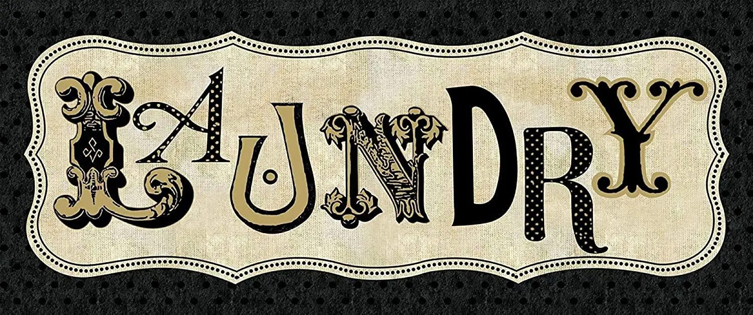 Металлический жестяной знак для прачечной магазина химчистки ванной комнаты