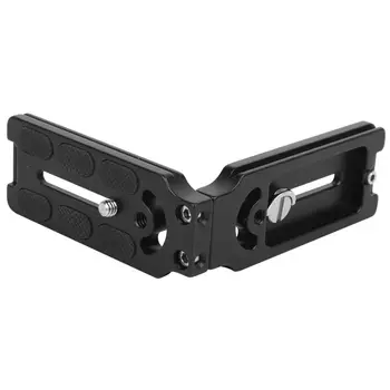

Aluminium Alloy Anodic Oxidation Hollow L Shape Quick Release Plate SLR Camera Bracket Accessory for Camfi Quick Release Plate