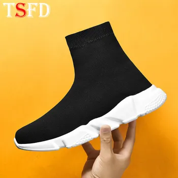 

Korean Trainers Men Summer Shoes Comfortable Man Casual Shoes Brand Sneakers for Men Mesh Lazy Shoes Breathable Socks Shoes S10