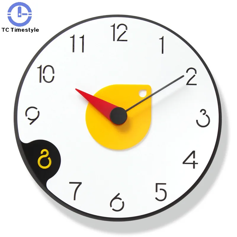 

Nordic Modern Minimalist Wall Clock Personality Living Room Quartz Simple Silent Kitchen Decorative Bedroom Household Watch