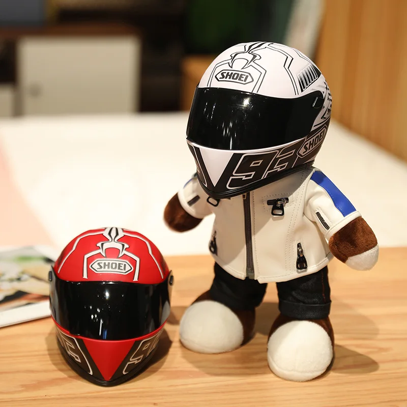 30 センチメートルヘルメットクマぬいぐるみ BMW オートバイクマ
