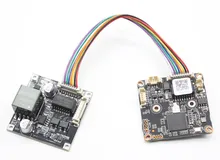 Placa do módulo do ponto de entrada para a segurança cctv rede ip câmera h.265 8pin power over ethernet 12 v saída ieee802.3af/at complacente