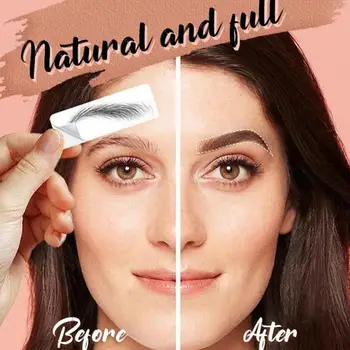 

4D Hair-like Eyebrow Tattoo Sticker False Eyebrows Water-based Eye Brow Stickers Eye Brow Patches Cosmetics Eyebrow Pads 3Model