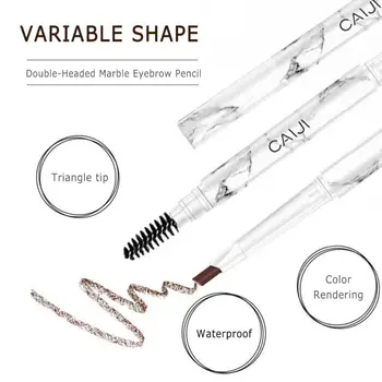

New Women Eyebrow Pencil Waterproof Natural Long Lasting Waterproof Ultra Fine Eye Brow Tint Cosmetics Brown Color Brows Make Up