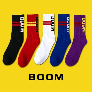 

INS Hot Socks Men/ Women Explosions Trends Long Socks Personality Hip-Hop Couples Joker Skateboards Socks