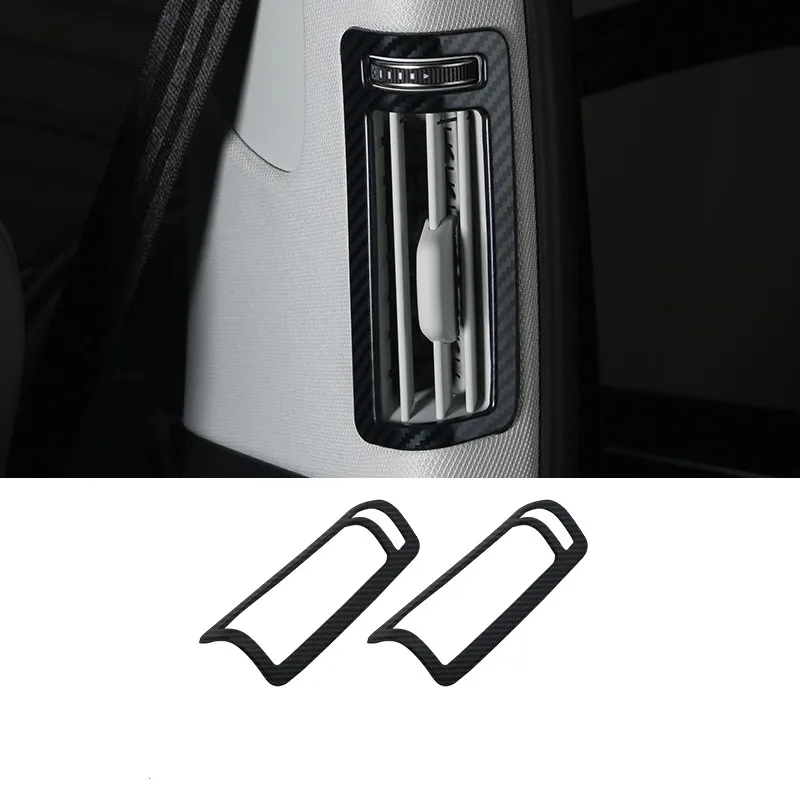 

2pcs Stainless Steel Car Air Condition Outlet Decoration Sticker For Audi 2018 2019 A8L Interior Auto Accessories
