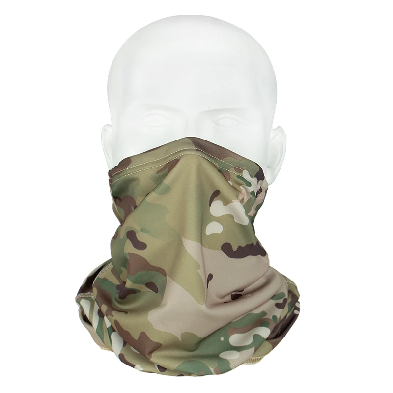 Bandana camouflage multifonction masque cou visage pêche vélo randonnée protection
